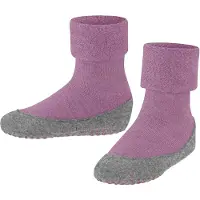 Falke Cosyshoe Teens Kinder Hausschuhe, 37-38, Rosa, Uni, Schurwolle
