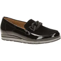 Gabor 4004.01 Damenschuhe - bequeme Slipper - Halbschuhe schwarz NEU
