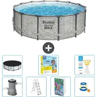 Bestway Steel Pro MAX Rund - 427x122 cm - 6-teilig S529