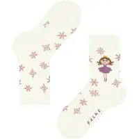 Falke Fairy Kinder Socken, 27-30, Weiß, Lurex,Motiv, Baumwolle