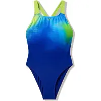 Speedo Badeanzug "für Mädchen" schnelltrocknendes Material, Powerback-Design