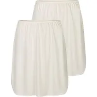 Nina von c. Unterrock NINA VON C. "2er Pack Halbrock Länge 50 cm Elegance", Damen, Gr. 42, beige (champagner), Obermaterial: 81% Viskose CV. 19% Polyester PES., Röcke Unterrock