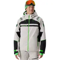 Spyder Titan Herren Skijacke mit abnehmbarer Kapuze grau L