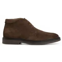 Hackett London für Herren. HMS200138 Braune Elsted Chukka Wildlederstiefeletten (46), Wohnung, Spaltleder, Schnürsenkel, Lässig, Klassisch