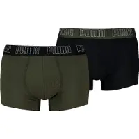 Puma Herren Boxershorts, 2er Pack - Everyday Trunks 2P, Cotton Stretch, einfarbig