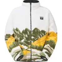 Picture - Hafdals Zip Fleece - Fleecejacke Gr XL weiß