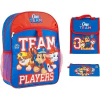 Starpak Paw Patrol - Schulrucksack mit Lunchbox und Schlamper Etui