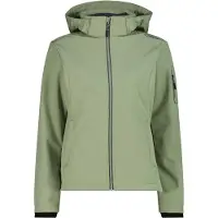 CMP Woman Jacket DET Hood green tea (E624) 40