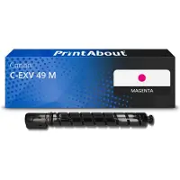 PrintAbout Toner kompatibel mit Canon C-EXV 49 M - Magenta