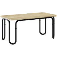 Syfax Couchtisch Sonoma-Eiche 100 x 50 x 45 cm Holzwerkstoff