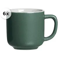 Ritzenhoff & Breker Espressotasse 100ml 6er Set Jasper grün