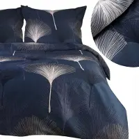 Darymex Satynlove Bettwäsche-Set 160x200 cm Baumwollsatin Dunkelblau