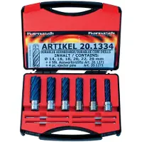 MetallKraft Kernbohrer-Set BLUE-LINE PRO 55 Weldon, 38720.1334
