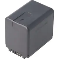 AccuCell Akku nur passend für den Panasonic HC-V110, HC-V130, HC-V710 Akku VW-VBT380, 3400mAh