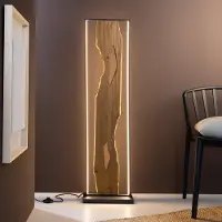 Lightbox Rustikale LED Stehlampe mit Fußschalter - Lichtfarbe: 3000K