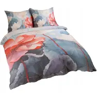 Darymex Bettwäsche, Baumwollsatin Satynlove Premium 140x200cm 12406 Blumen