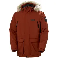 Helly Hansen für Herren. 53630 Parka Reine rot (L), Lässig, Polyester