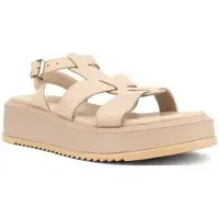 Sergio Moretti Damen Klassische Sandalen SM6014-20006NUDE Farbe: Beige Größe: 36
