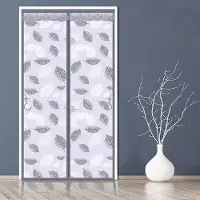 OEM Thermisches Eingangsgitter - Magnetische Wärmeisolierung, transparentes EVA-Thermogitter, kälteabwehrendes Eingangsgitter, wasserdicht, ohne Bohrungen (90x220cm)