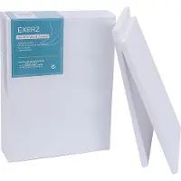 Markenlos Malleinwand 30x40 cm - 5 Stück, 100% Baumwolle, säurefrei, dreifach grundiert