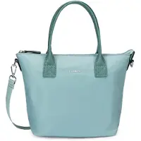 L.credi Handtasche Umhängetasche Pura Hand Bag Dark Mint blaugrau