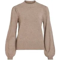 Vila Stehkragen Strickpullover