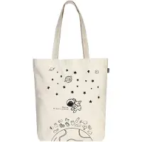 OEM Katoenen Stoffen Einkaufstasche mit Robustem Rits und Handgriff, Damen-Stofftasche