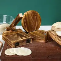 Markenlos Manuelle Teigtaschenpresse, 2 Stück, als Küchenzubehör mit einfacher Handhabung und zeitsparender Funktion für Teig und Knödel
