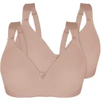 Sassa Minimizer-BH "2er Pack Minimizer Bügel-BH Minimizer", Damen, Gr. 80, Cup C, beige (comfort skin), Obermaterial: 85% Polyamid PA. 15% Elasthan EL., BHs Minimizer-BH