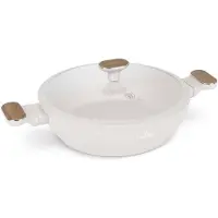 Berlinger Haus Tiefe Pfanne mit Titanbeschichtung, 28 cm, Sahara Nordic Collection