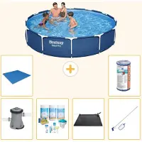 Bestway Steel Pro Rund - 366x76 cm - 7-teilig S22101