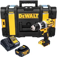 DeWalt DCD 796 M1 Akku Schlagbohrschrauber 18 V 70 Nm Brushless + 1x Akku 4,0 Ah + Ladegerät + Tough Box