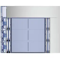 Legrand 352161 Frontblende Ruftastmodul 6Rt-D Allmetall