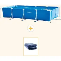 Intex Rechteckiger Frame Pool - 450x220x84 cm - 2-teilig S21257