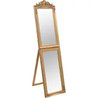 vidaXL Standspiegel Golden 45x180 cm