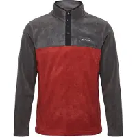Columbia - Steens Mountain Half Snap II - Fleecepullover Gr M rot