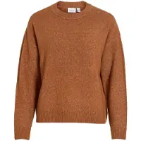 Vila Vilolo Rundhals Strickpullover