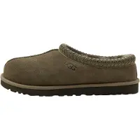 Ugg für Herren. 1174671 Tasman II Lederpantoffeln in Olivgrün (41), Wohnung, Wildleder, Keine, Heimtextilien