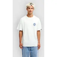 Quiksilver T-Shirt "Flow", Herren, Gr. S, weiß (ice flow), Obermaterial: 100% Baumwolle., Shirts T-Shirt