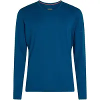 Icebreaker Merino 200 Oasis Crewe Langarm-baselayer Blau XL Mann Blau XL