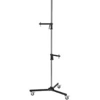 Walimex pro Rollstativ, 223cm, mit 2 Klemmhaltern