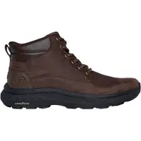 SKECHERS Schnürboots "POLLARD-WAYLON" Winterboots, Schnürschuh mit Goodyear Laufsohle