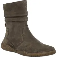 Josef seibel Stiefelette "Wynona 13, taupe", Damen, Gr. 36, grau (taupe), Obermaterial: 100% Rindsleder Leather cow., Schuhe Stiefelette