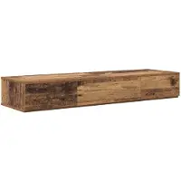 vidaXL Studiotisch Altholz 152 x 40 x 19,5 cm Holzwerkstoff