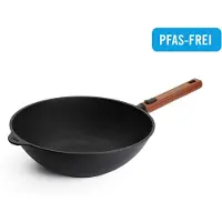Woll Wok "MADE IN GERMANY - Eco Logic QXR Guss-Wok- und Rührpfanne" Aluminiumguss 1 Stk. tlg. Diamond-QXR - Beschichtung