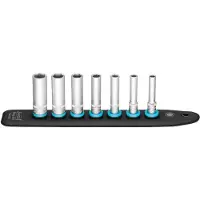 Hazet SmartRail mit 7 Steckplätzen Vierkant 6,3 mm (1/4 Zoll) 7-teilig, Außen-Sechskant-Traction, la - 850LG-SR/7