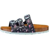 Lico Pantolette "Pantolette Bioline Flaminco", Damen, Gr. 40, blau, Synthetik, Schuhe Pantolette