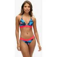 Superdry für Damen. W3010401A Bikiniunterteil Classics navy (S), Schwarz, Strandbekleidung, Recyceltes Polyester, Nachhaltig