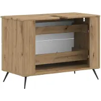 vidaXL Waschbeckenschrank BREDA Artisan-Eiche 82 x 41 x 59 cm