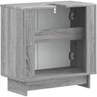 vidaXL Waschbeckenschrank EDE Sonoma-Grau 59,5 x 31,5 x 59 cm